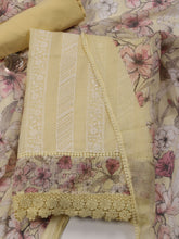 All Over Embroidered Cotton Blend Unstitched Suit With Dupatta